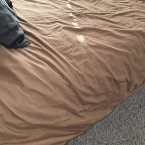 H&M Brown Duvet Cover Set